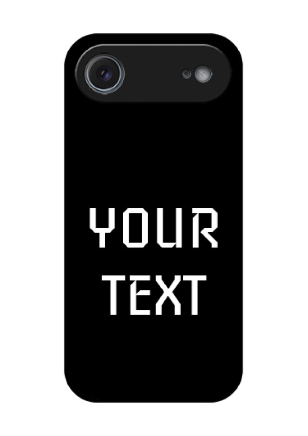 Apple iPhone 17 Air Custom Glass Phone Case - Your Name Design