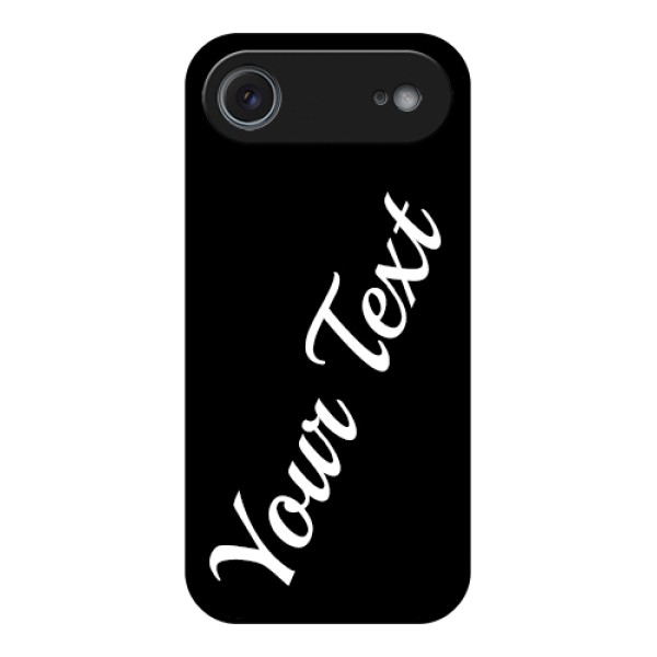 Apple iPhone 17 Air Custom Glass Phone Case - With Your Name Design Apple iPhone 17 Air Custom Glass Phone Case - With Your Name Design