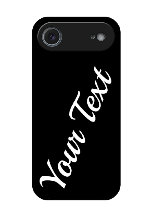 Apple iPhone 17 Air Custom Glass Phone Case - With Your Name Design