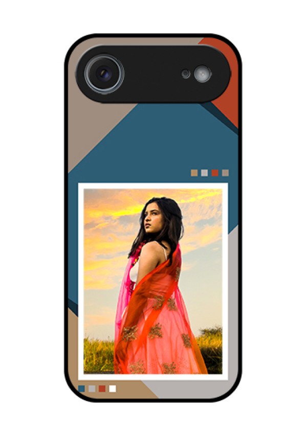 Apple iPhone 17 Air Custom Glass Phone Case - Retro Color Pallet Design