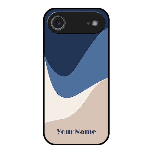 Apple iPhone 17 Air Custom Glass Phone Case - Abstract Drip Art Design Apple iPhone 17 Air Custom Glass Phone Case - Abstract Drip Art Design