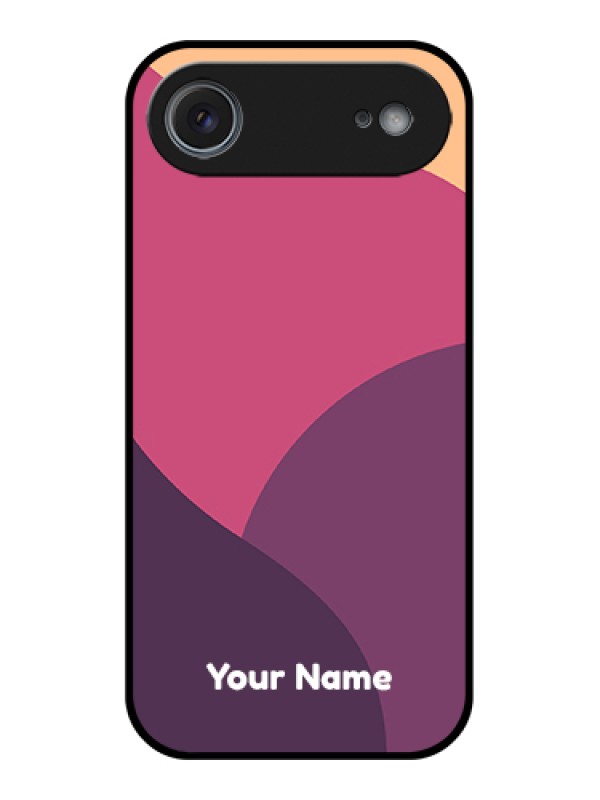 Custom Apple iPhone 17 Air Custom Glass Phone Case - Mixed Multi - Colour Abstract Art Design