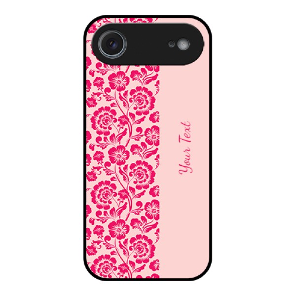 Apple iPhone 17 Air Custom Glass Phone Case - Attractive Floral Pattern Design Apple iPhone 17 Air Custom Glass Phone Case - Attractive Floral Pattern Design