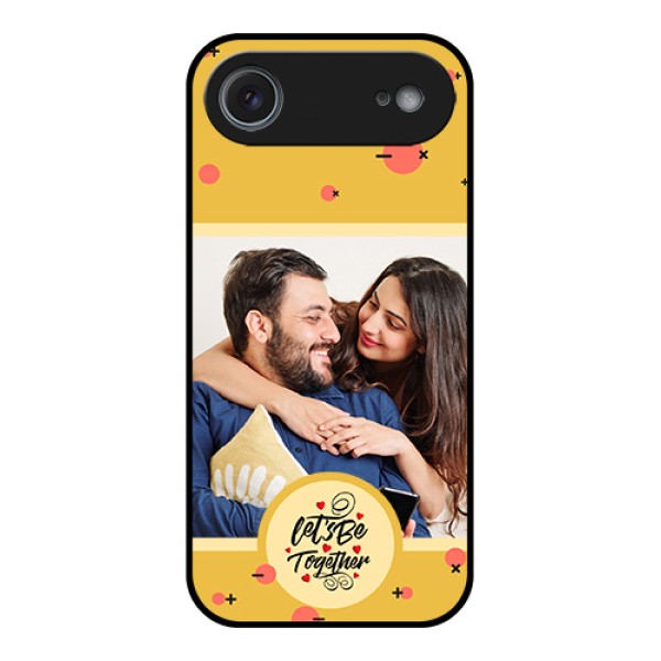 Apple iPhone 17 Air Custom Glass Phone Case - Lets Be Together Design