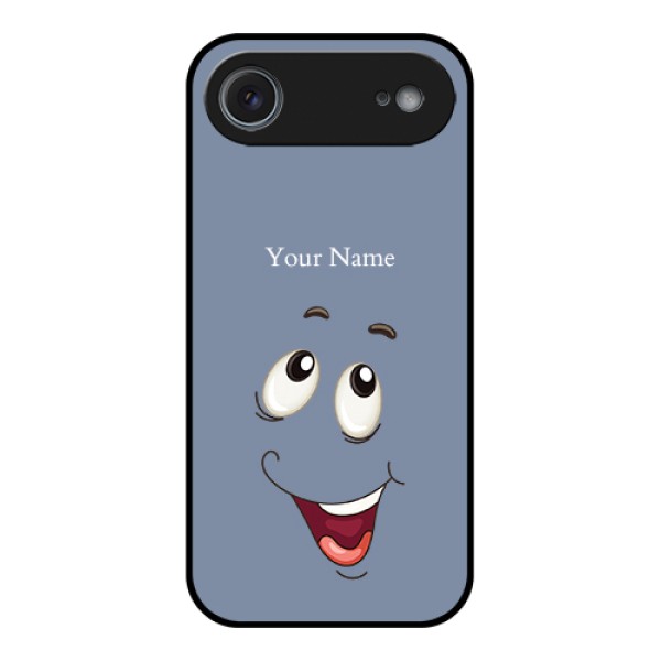 Apple iPhone 17 Air Custom Glass Phone Case - Laughing Cartoon Face Design Apple iPhone 17 Air Custom Glass Phone Case - Laughing Cartoon Face Design