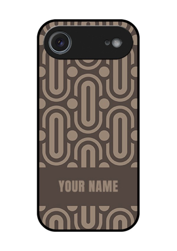 Apple iPhone 17 Air Custom Glass Phone Case - Captivating Zero Pattern Design