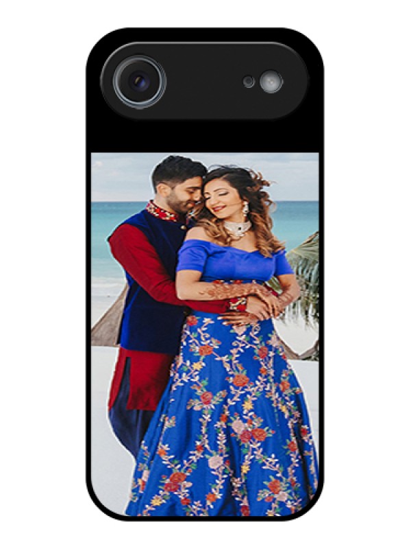 Custom Apple iPhone 17 Air Custom Glass Phone Case - Upload Full Picture With Custom Color Design