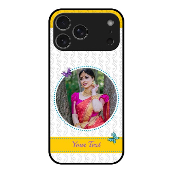 Apple iPhone 17 Pro Max Custom Glass Phone Case - Girls Premium Case Design Apple iPhone 17 Pro Max Custom Glass Phone Case - Girls Premium Case Design