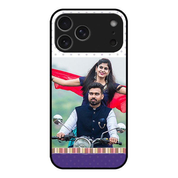 Apple iPhone 17 Pro Max Custom Glass Phone Case - Cute Family Design Apple iPhone 17 Pro Max Custom Glass Phone Case - Cute Family Design