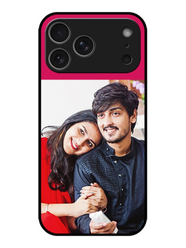 Custom Apple iPhone 17 Pro Max Custom Glass Phone Case - Anniversary Cover Design