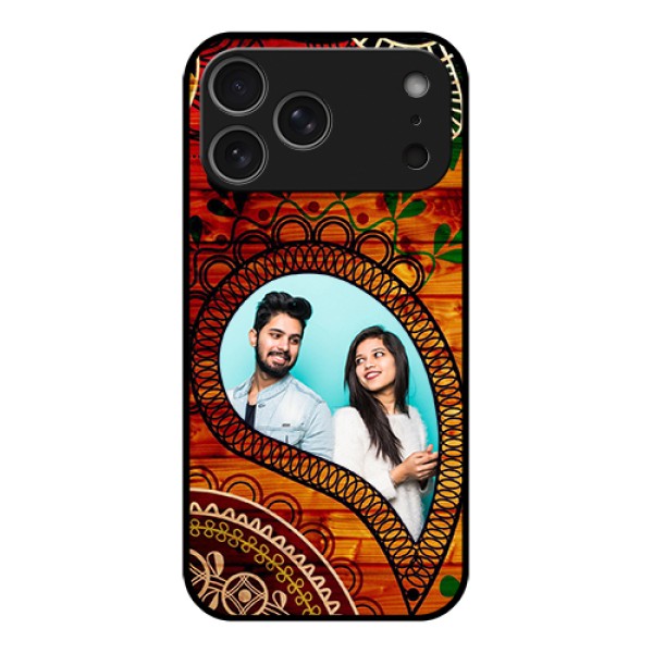 Apple iPhone 17 Pro Max Custom Glass Phone Case - Abstract Colorful Design Apple iPhone 17 Pro Max Custom Glass Phone Case - Abstract Colorful Design