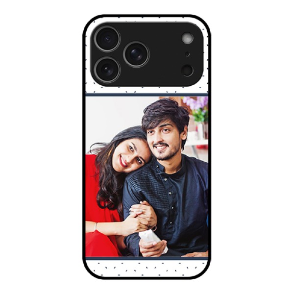 Apple iPhone 17 Pro Max Custom Glass Phone Case - Premium Dot Design