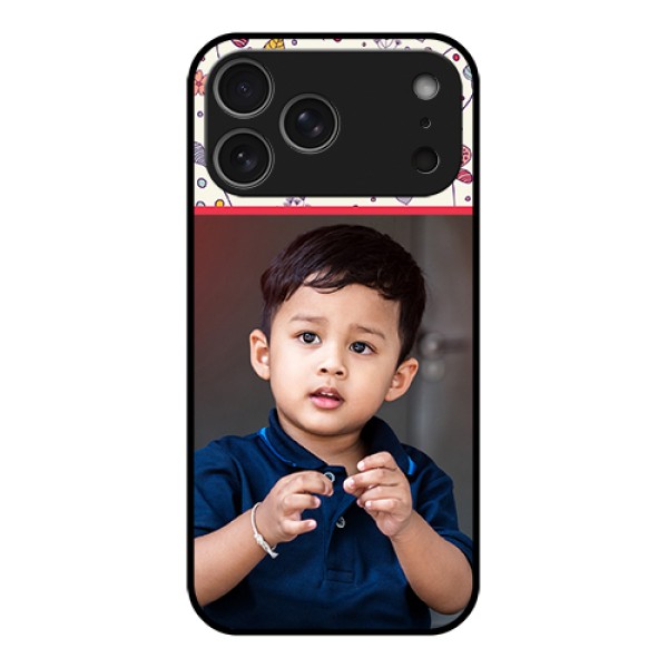 Apple iPhone 17 Pro Max Custom Glass Phone Case - Premium Floral Design