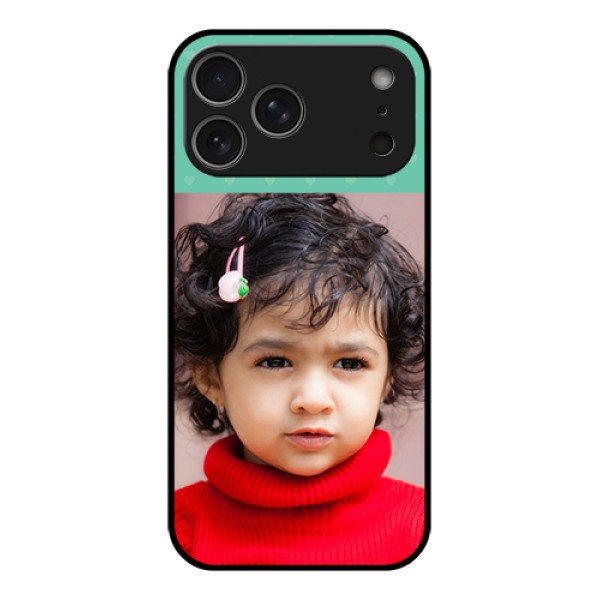 Apple iPhone 17 Pro Max Custom Glass Phone Case - Lovers Picture Design