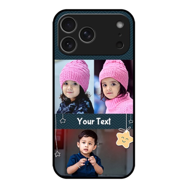 Apple iPhone 17 Pro Max Custom Glass Phone Case - Hanging Stars Design