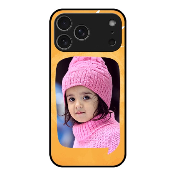 Apple iPhone 17 Pro Max Custom Glass Phone Case - Water Color Design With Bird Icons Apple iPhone 17 Pro Max Custom Glass Phone Case - Water Color Design With Bird Icons