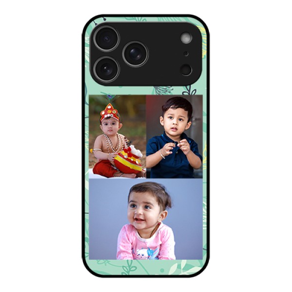 Apple iPhone 17 Pro Max Custom Glass Phone Case - Forever Family Design Apple iPhone 17 Pro Max Custom Glass Phone Case - Forever Family Design