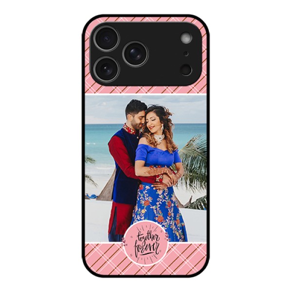 Apple iPhone 17 Pro Max Custom Glass Phone Case - Together Forever Design