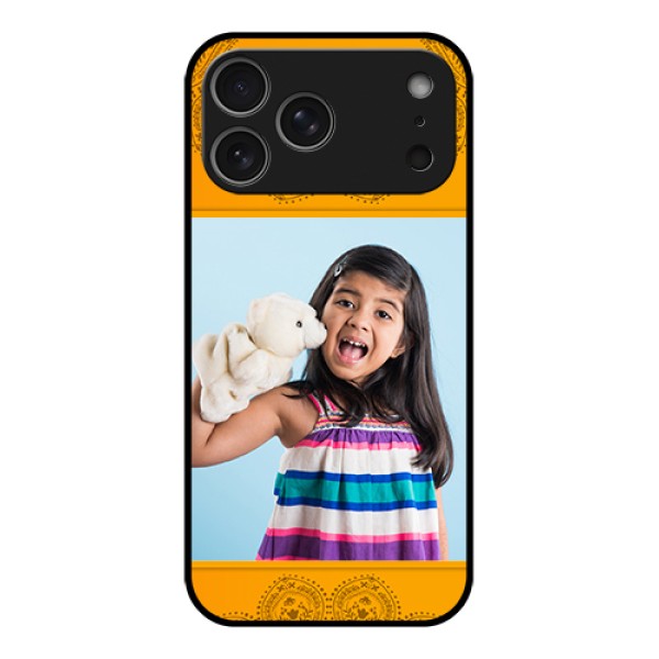 Apple iPhone 17 Pro Max Custom Glass Phone Case - Photo Wedding Design