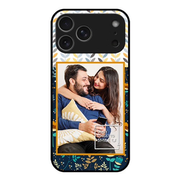 Apple iPhone 17 Pro Max Custom Glass Phone Case - Pattern Design Apple iPhone 17 Pro Max Custom Glass Phone Case - Pattern Design