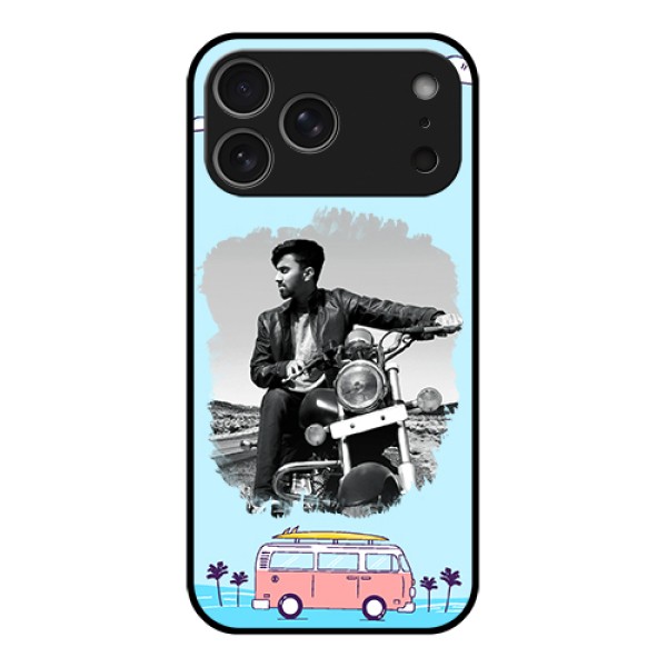 Apple iPhone 17 Pro Max Custom Glass Phone Case - Travel & Adventure Design
