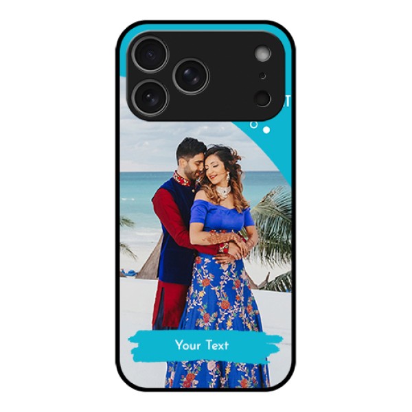 Apple iPhone 17 Pro Max Custom Glass Phone Case - Happy Moment Design