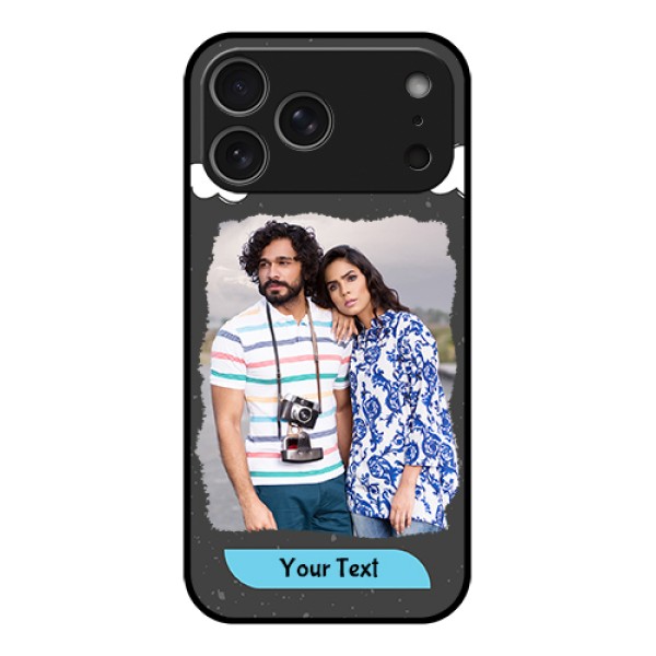 Apple iPhone 17 Pro Max Custom Glass Phone Case - Splashes With Love Doodles Design Apple iPhone 17 Pro Max Custom Glass Phone Case - Splashes With Love Doodles Design