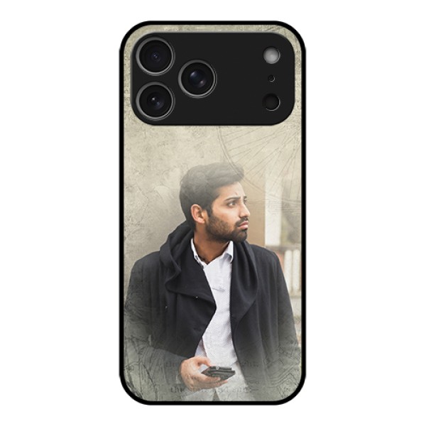 Apple iPhone 17 Pro Max Custom Glass Phone Case - With Vintage Design Apple iPhone 17 Pro Max Custom Glass Phone Case - With Vintage Design