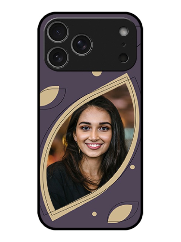 Custom Apple iPhone 17 Pro Max Custom Glass Phone Case - Falling Leaf Design