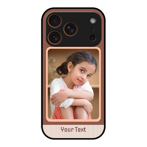 Apple iPhone 17 Pro Custom Glass Phone Case - Simple Pic Upload Design Apple iPhone 17 Pro Custom Glass Phone Case - Simple Pic Upload Design