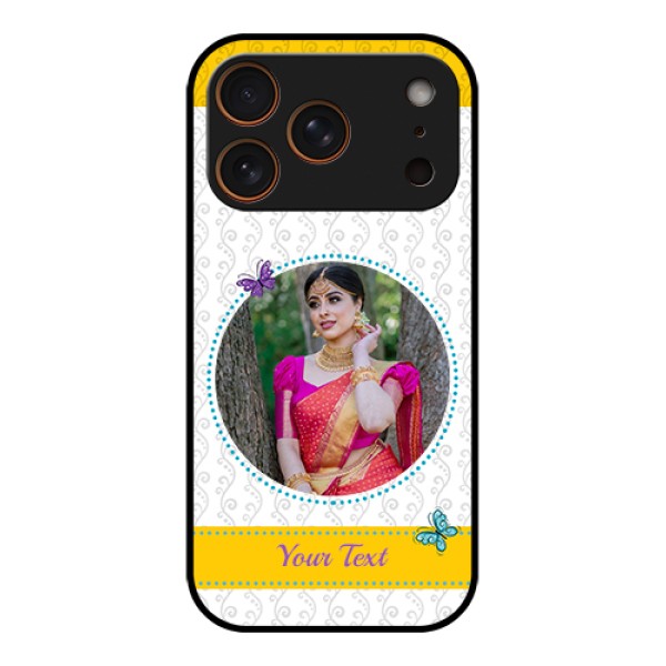 Apple iPhone 17 Pro Custom Glass Phone Case - Girls Premium Case Design Apple iPhone 17 Pro Custom Glass Phone Case - Girls Premium Case Design