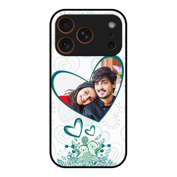 Apple iPhone 17 Pro Custom Glass Phone Case - Premium Couple Design Apple iPhone 17 Pro Custom Glass Phone Case - Premium Couple Design