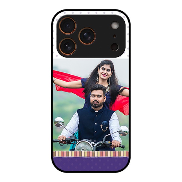 Apple iPhone 17 Pro Custom Glass Phone Case - Cute Family Design Apple iPhone 17 Pro Custom Glass Phone Case - Cute Family Design