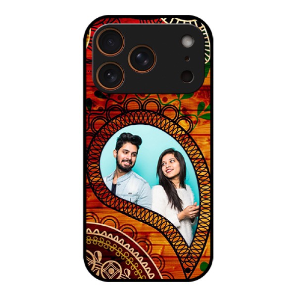 Apple iPhone 17 Pro Custom Glass Phone Case - Abstract Colorful Design Apple iPhone 17 Pro Custom Glass Phone Case - Abstract Colorful Design