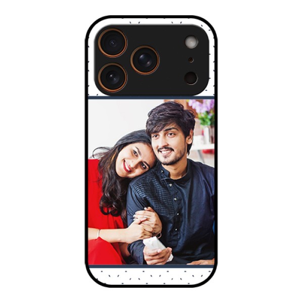 Apple iPhone 17 Pro Custom Glass Phone Case - Premium Dot Design