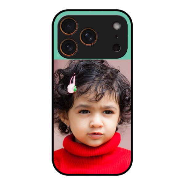 Apple iPhone 17 Pro Custom Glass Phone Case - Lovers Picture Design