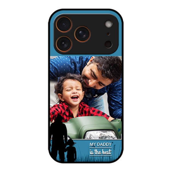 Apple iPhone 17 Pro Custom Glass Phone Case - Best Dad Design