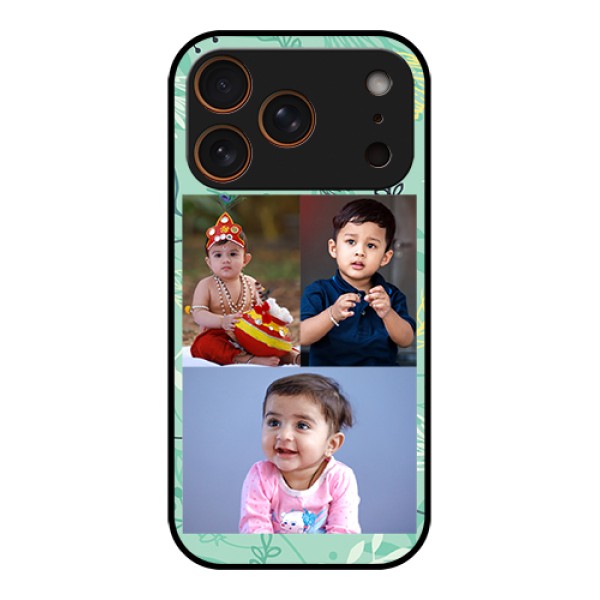 Apple iPhone 17 Pro Custom Glass Phone Case - Forever Family Design Apple iPhone 17 Pro Custom Glass Phone Case - Forever Family Design
