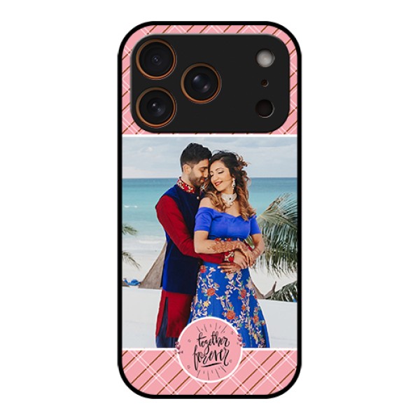 Apple iPhone 17 Pro Custom Glass Phone Case - Together Forever Design