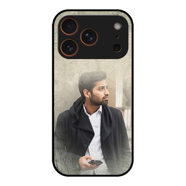 Apple iPhone 17 Pro Custom Glass Phone Case - With Vintage Design Apple iPhone 17 Pro Custom Glass Phone Case - With Vintage Design