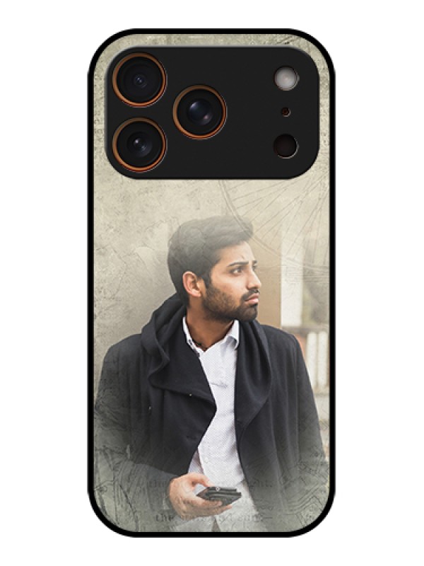 Custom Apple iPhone 17 Pro Custom Glass Phone Case - With Vintage Design