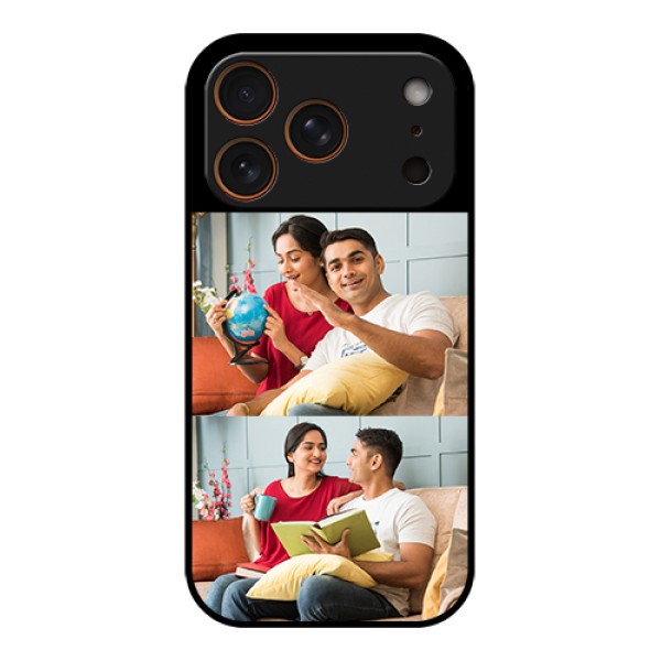 Apple iPhone 17 Pro Custom Glass Phone Case - 2 Images Design