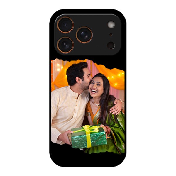 Apple iPhone 17 Pro Custom Glass Phone Case - Tear - Off Design Apple iPhone 17 Pro Custom Glass Phone Case - Tear - Off Design