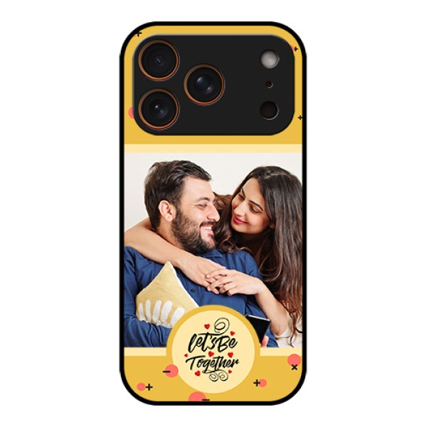 Apple iPhone 17 Pro Custom Glass Phone Case - Lets Be Together Design