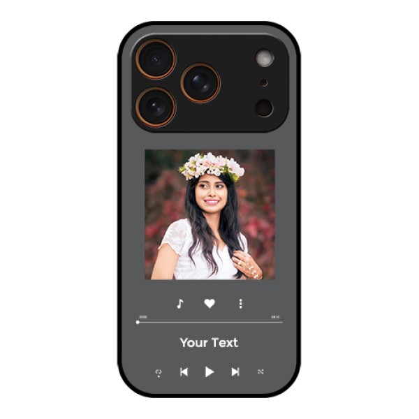 Apple iPhone 17 Pro Custom Glass Phone Case - Play The Music Design