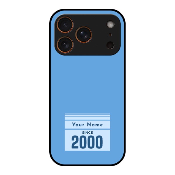 Apple iPhone 17 Pro Custom Glass Phone Case - Custom Year Of Birth Design