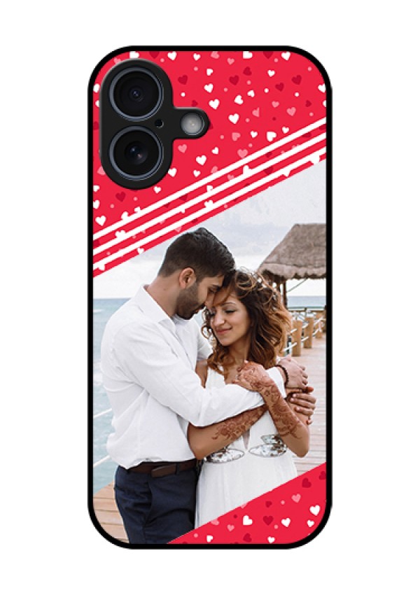 Apple iPhone 17 Custom Glass Phone Case - Valentines Gift Design