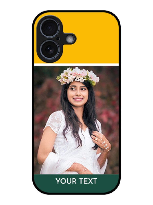 Custom Apple iPhone 17 Custom Glass Phone Case - Love You Design