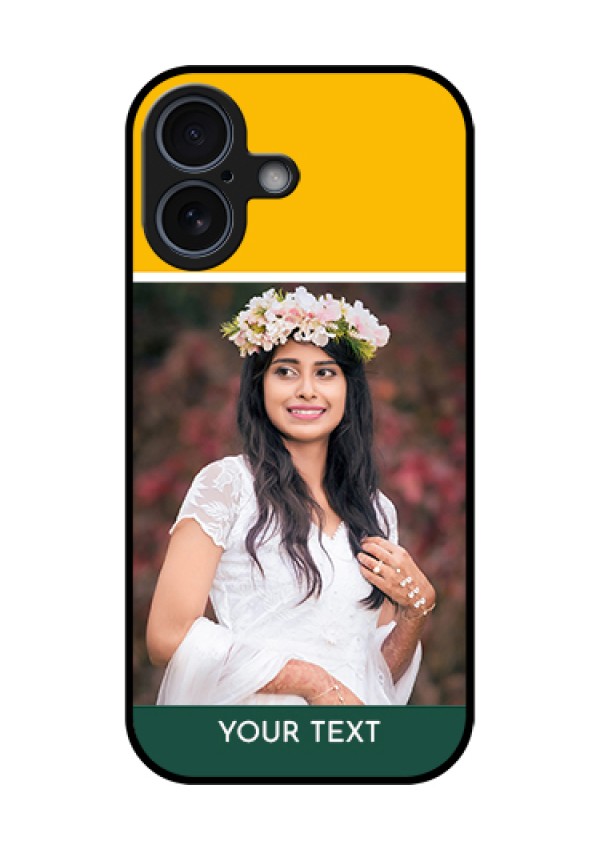 Apple iPhone 17 Custom Glass Phone Case - Love You Design