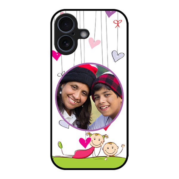 Apple iPhone 17 Custom Glass Phone Case - Cute Kids Phone Case Design Apple iPhone 17 Custom Glass Phone Case - Cute Kids Phone Case Design